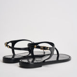 Sandalo donna infradito nero K5867 NERO EMANUELA CARUSO CAPRI 