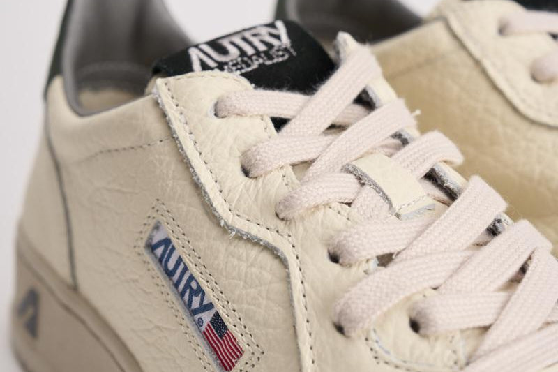 Sneakers uomo Medalist low verde AULM NE05 AUTRY 