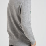 Maglia uomo girocollo grigia HERON DELIVERY15ML MC2 SAINT BARTH 