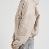 Bomber uomo in tessuto beige MLM100127 BEIGE REPRESENT 