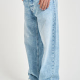 Jeans uomo in denim chiaro WILLECO ARIDBLUE ICON DENIM 