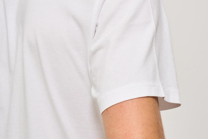 T-shirt uomo bianca con Spritz SPRITZPLEASE 01NEMB MC2 SAINT BARTH 