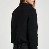 Bomber donna micropaillettes nero GI000385D 12862S9300 HERNO 