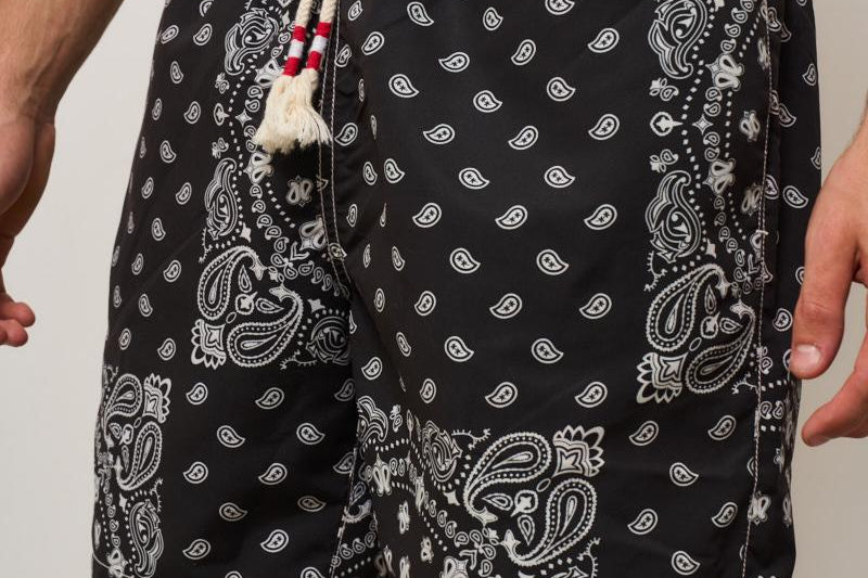 Costume uomo bandana nero JUMBOFOULARD 00 MC2 SAINT BARTH 