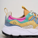 Sneakers donna Yamano 3 celeste 1I25 ROSELIGHTVIOLET FLOWER MOUNTAIN 