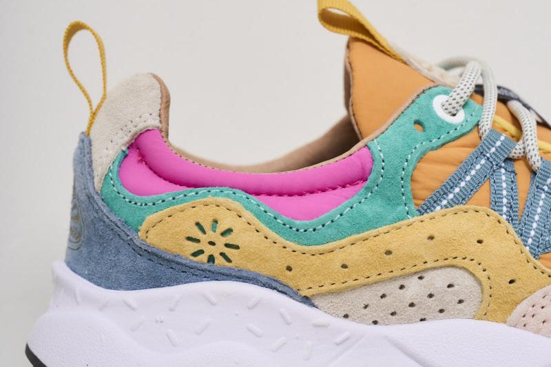 Sneakers donna Yamano 3 celeste 1I25 ROSELIGHTVIOLET FLOWER MOUNTAIN 