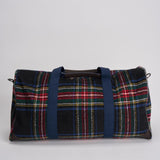 Borsone uomo da viaggio tartan JETLEGWOOL TART61EMB MC2 SAINT BARTH 