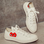 Converse x Comme des Garçons PLAY Sneaker bassa Chuck 70 K111 WHITE COMME DES GARCON PLAY 