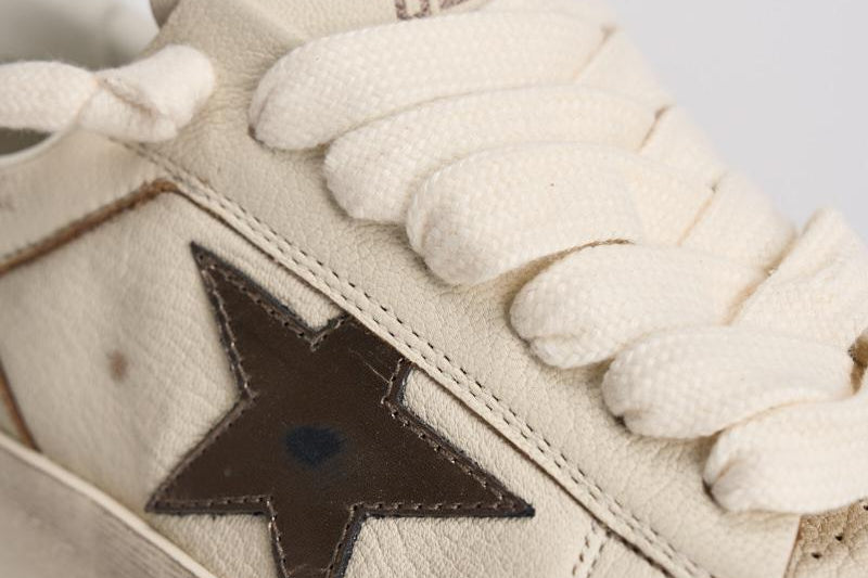 Sneakers donna Stardan bianche e rosa GWF00128 F00727682942 GOLDEN GOOSE 