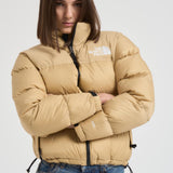 Giubbotto 1996 Retro Nuptse donna nocciola 3XEO GM3 THE NORTH FACE 