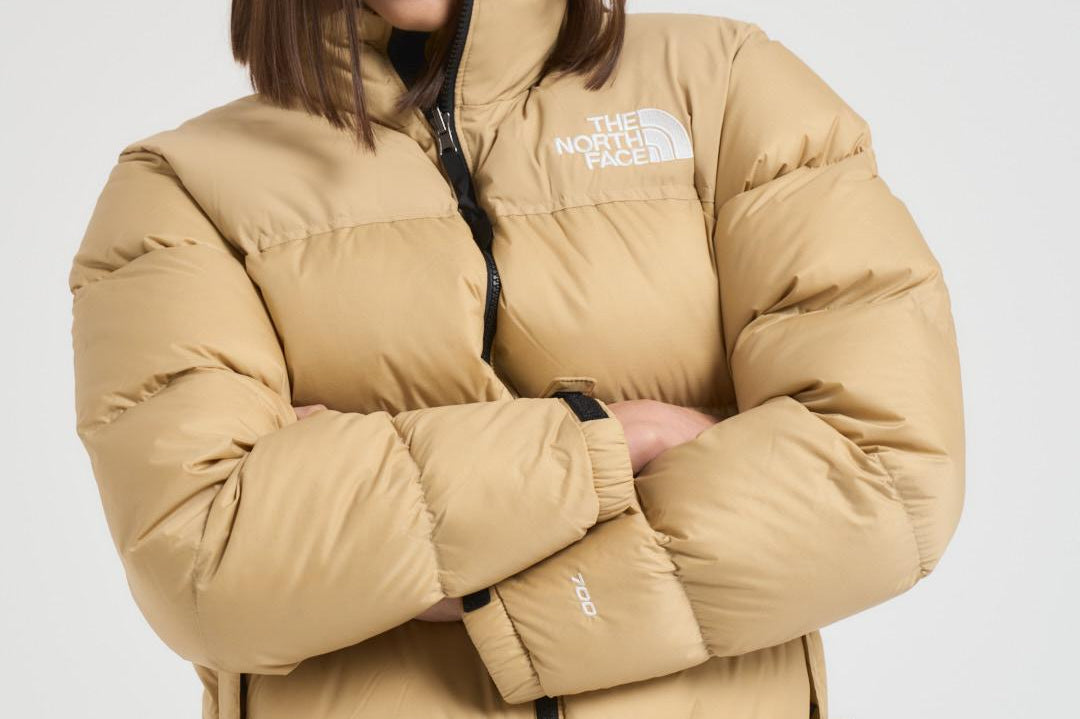 Giubbotto 1996 Retro Nuptse donna nocciola 3XEO GM3 THE NORTH FACE 