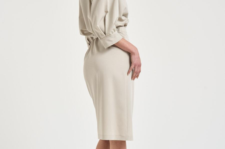 Abito donna chemisier ghiaccio 106654A18E ARIANEI18 PINKO 