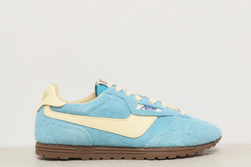 Sneakers donna Windspin in suede celeste SLWU B17 AUTRY 