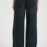 Jeans donna Rodayna in denim scuro PA0554FB D1H03I30YB ISABEL MARANT 