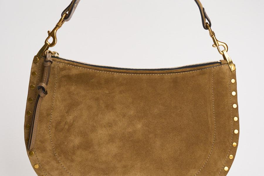 Borsa donna Oskan soft zipped cammello BF0066FA B2C03MTAUPE ISABEL MARANT 