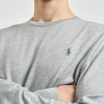 Maglia uomo girocollo grigio chiaro 710684957 003 RALPH LAUREN 