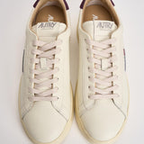 Sneakers uomo Dallas bianca e bordeaux ADLM MR27 AUTRY 