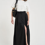 Gonna donna Daisy nera 9007 T0162BLACK THE LATEST 