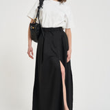 Gonna donna Daisy nera 9007 T0162BLACK THE LATEST 