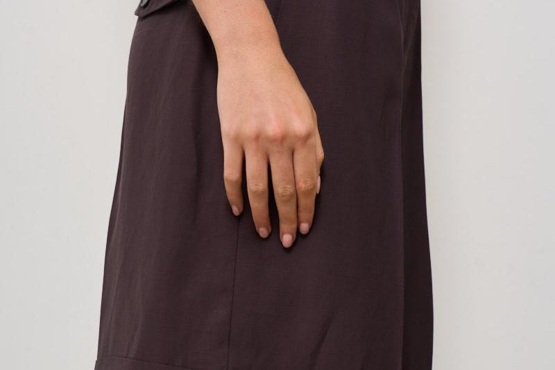 Bermuda donna marrone L5SM19 W26 LIVIANA CONTI 