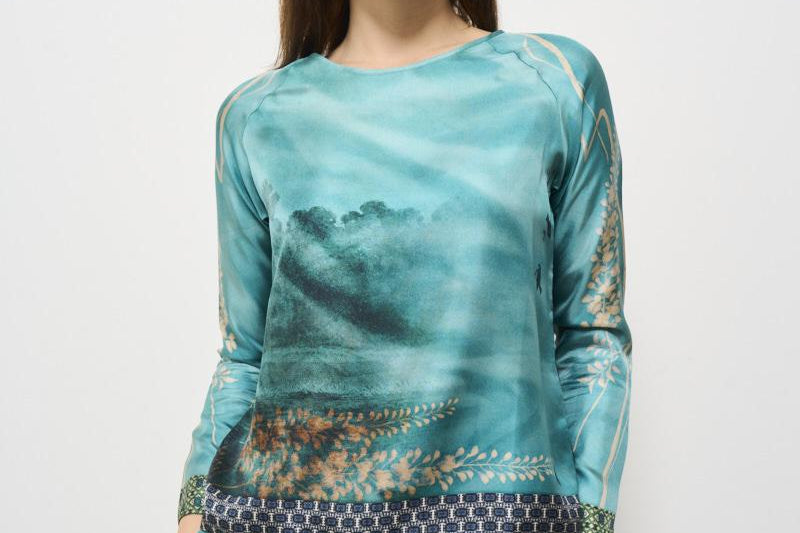 Blusa donna in seta Aloe 10061 514708 PIERRE-LOUIS MASCIA 