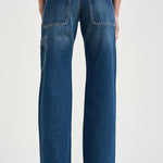 Jeans donna Jeyda in denim blu medio PA0625FA D1H01I30BU ISABEL MARANT 