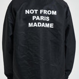 Giacca uomo in nylon nero JT183 PA014BL DROLE DE MONSIEUR 