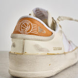 GOLDEN GOOSE Sneakers uomo Stardan con effetto vissuto GMF00479 F00545110342 GOLDEN GOOSE 