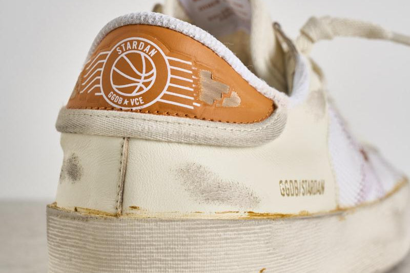 GOLDEN GOOSE Sneakers uomo Stardan con effetto vissuto GMF00479 F00545110342 GOLDEN GOOSE 