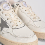 Sneakers donna Forty2 argento GWF00630 F00688610973 GOLDEN GOOSE 