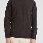 Maglia uomo girocollo marrone MKN1575 BR17 BARBOUR 