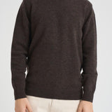 Maglia uomo girocollo marrone MKN1575 BR17 BARBOUR 