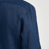 Camicia uomo in lino blu 710968915 506 RALPH LAUREN 