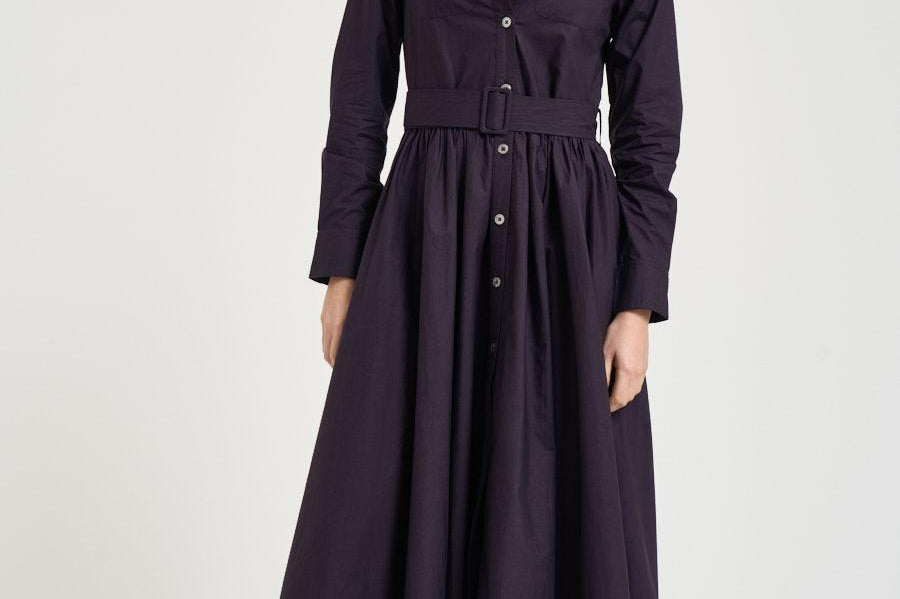 Abito donna Clement blu CLEMENT NAVY ANTIK BATIK 