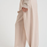 Pantalone donna a palazzo panna ENTRATA 018 MAX MARA STUDIO 