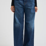 Jeans donna a palazzo 1996 d-sire denim scuro A06925 09I2701 DIESEL 