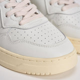 Sneakers uomo Medalist Low bianca e rossa AULM TB03 AUTRY 