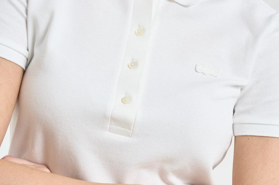 Polo donna bianca PF5462 001 LACOSTE 