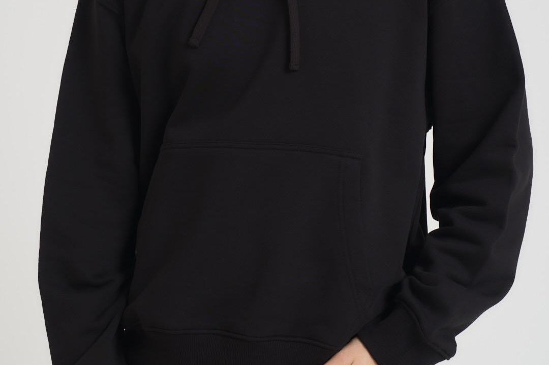 Felpa uomo con cappuccio nera A09856 0BMBJ9XX DIESEL 