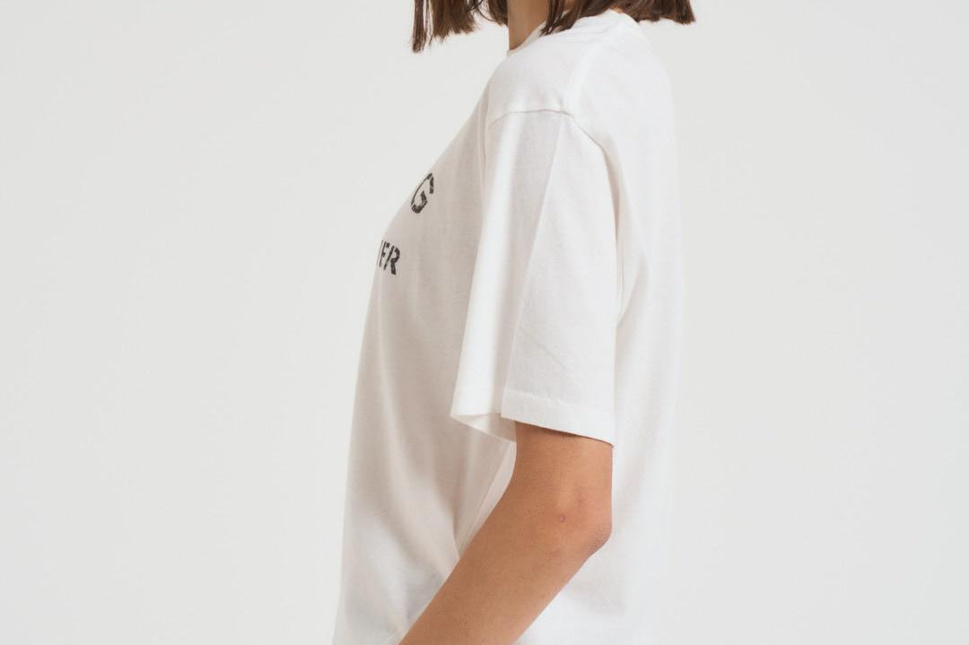 T-shirt donna bianca 11518 IVY1 ANINE BING 