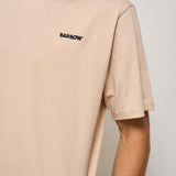 T-shirt uomo girocollo beige ATH084 092 BARROW 