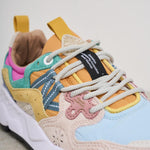 Sneakers donna Yamano 3 celeste 1I25 ROSELIGHTVIOLET FLOWER MOUNTAIN 