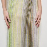 Pantalone donna a righe DS25SI0B BK042DSM9N9 MISSONI 