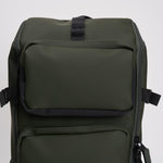 Zaino verde impermeabile 14330 03 RAINS 