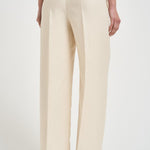 Pantalone donna dritto panna L6SM75 A11 LIVIANA CONTI 