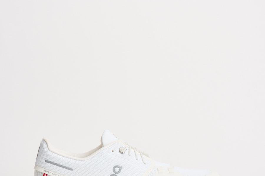 Sneakers uomo Cloud 6 bianche 3MF10071200 WHITEWHITE ON RUNNING 