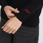 Maglia uomo girocollo nera HERONC APRESBOTT00 MC2 SAINT BARTH 