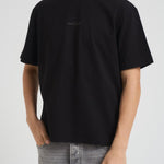 T-shirt uomo girocollo nera 2100037 S0241V0029 STONE ISLAND 