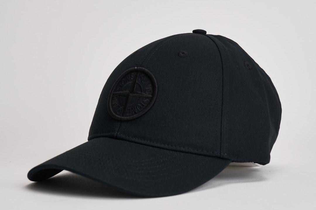 Cappello uomo con ricamo nero 9100013 S0248V0029 STONE ISLAND 