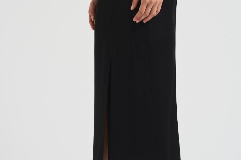 Gonna donna lunga nera 14066 8007NERO FORTE FORTE 